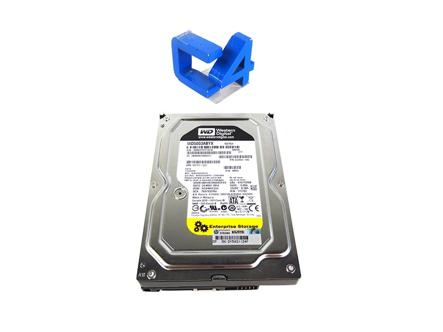 WESTERN DIGITAL WD5003ABYX 500GB 7200RPM SATA 3.5IN ENTERPRISE HDD