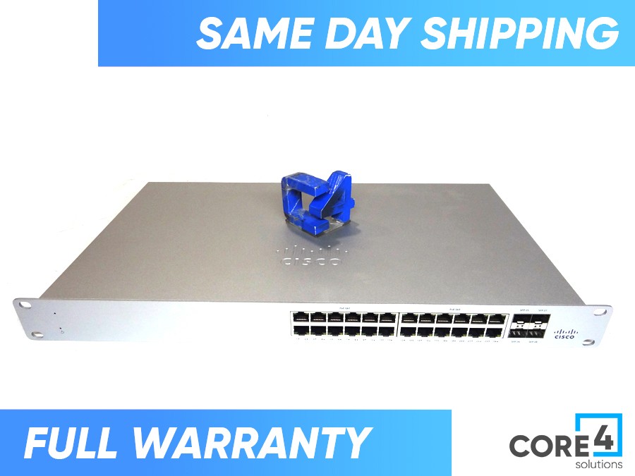 MERAKI MS120-24P-HW 24P GB L2 GIGE 370W POE SWITCH 