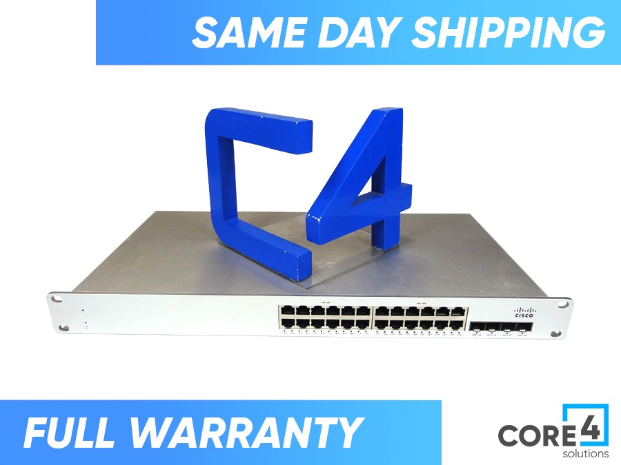 CISCO MS225-24P-HW CISCO-MERAKI L2 STCK CLD-MNGD 24X SWITCH
