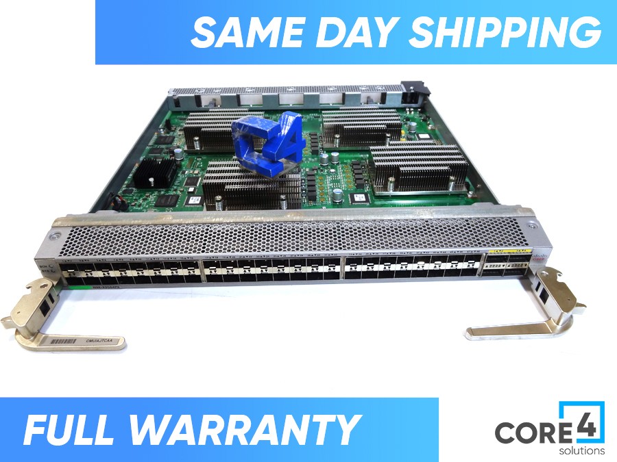 CISCO N9K-X9564PX Nexus 9500 linecard. VxLAN 48p 1/10G SFP+ & 4p QS