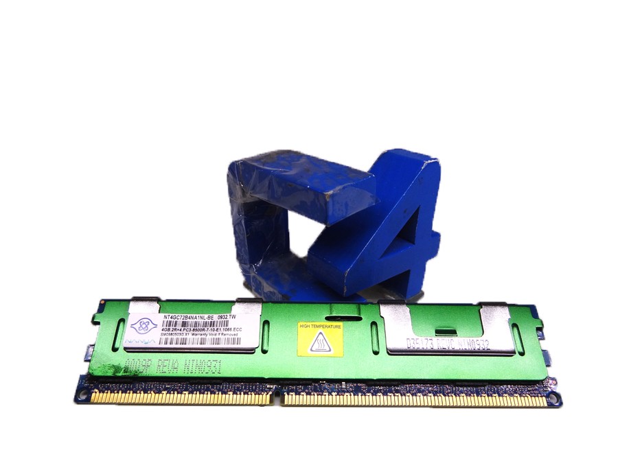 DELL NT4GC72B4NA1NL-BE 4GBPC3-8500R (2RX4) - MT36JSZF51272PY, HMT151R7BFR4C-G7