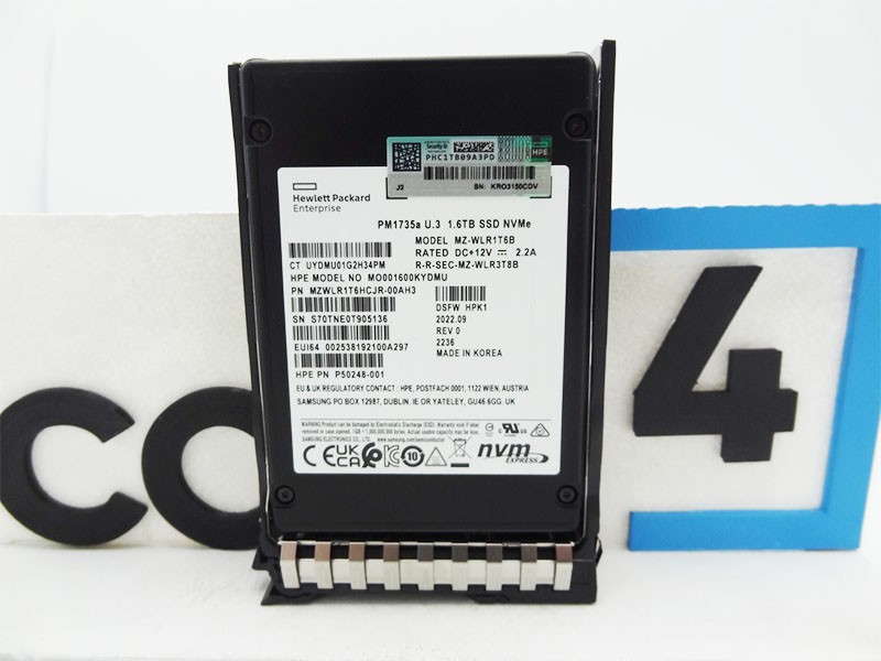 HP P50964-001 HP 1.6TB NVMe MU BC U.3