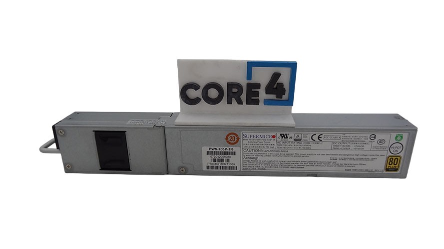 SUPERMICRO PWS-703P-1R 750W HOT PLUG REDUNDANT PSU