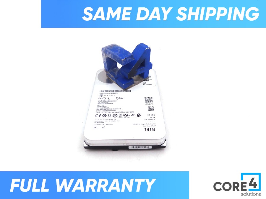 IBM ST14000NM0288 14TB 12GBPS SAS EXOS SED 3.5IN 512/4KN HDD