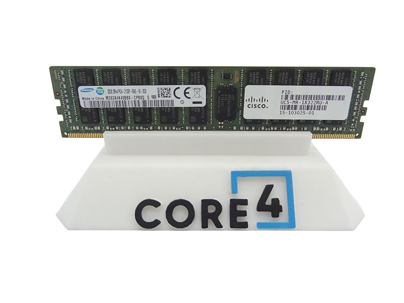 CISCO UCS-MR-1X322RU-A 32GB 1X32GB PC4-17000P DDR4-2133 2RX4 RDIMM