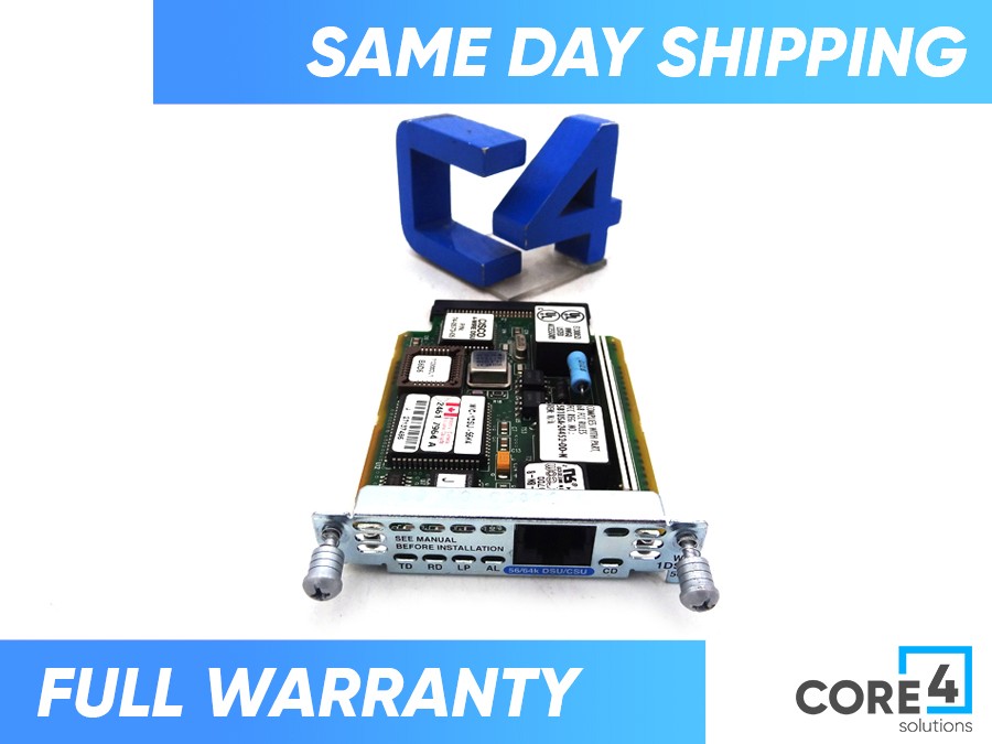 CISCO WIC-1DSU-56K Single Port Card 56/64k Dsu/csu
