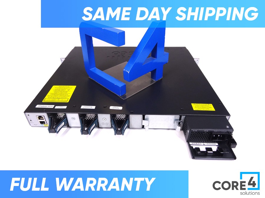 CISCO WS-C3650-12X48FD-S 48 UPOE(3E SWITCH