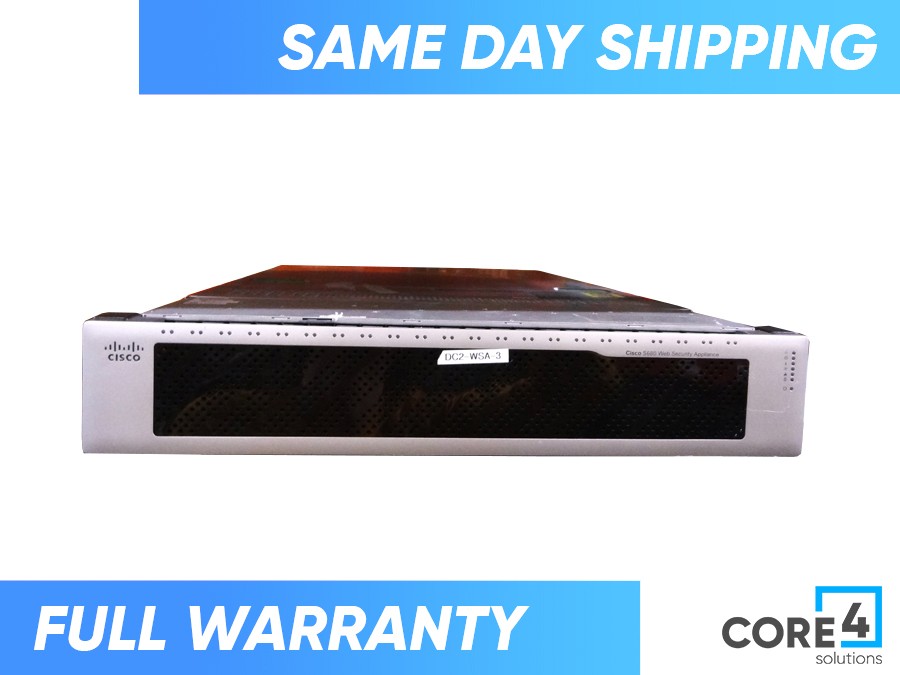CISCO WSA-S680-K9 WSA S680 WEB SECURITY APPLIANCE