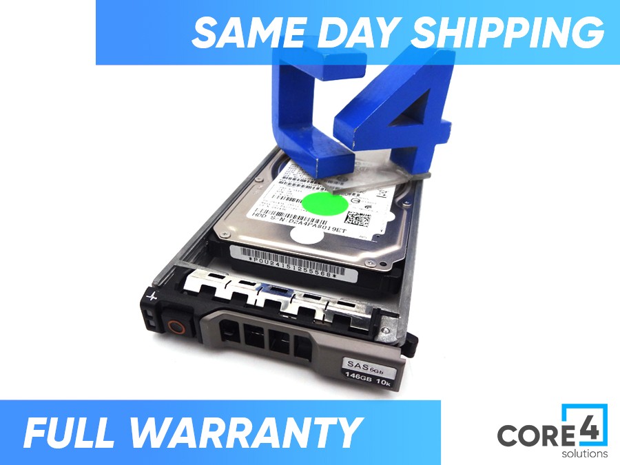 DELL X143K 146GB 10K 2.5 6GBPS SAS HDD