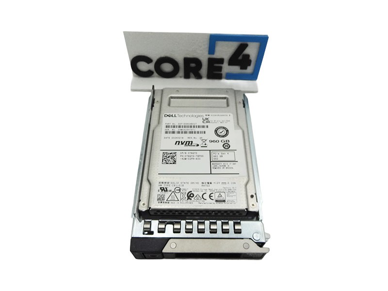 DELL YNGYD 960GB PCIe Gen4 NVMe RI TLC 2.5 SSD KCD8XRUG960G