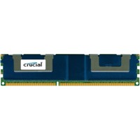 Crucial 32GB, 240-pin DIMM, DDR3 PC3-10600 Memory Module - 32 GB (1 x 32 GB) - DDR3 SDRAM - 1333 MHz DDR3-1333/PC3-10600 - ECC - Registered - 240-pin - LRDIMM