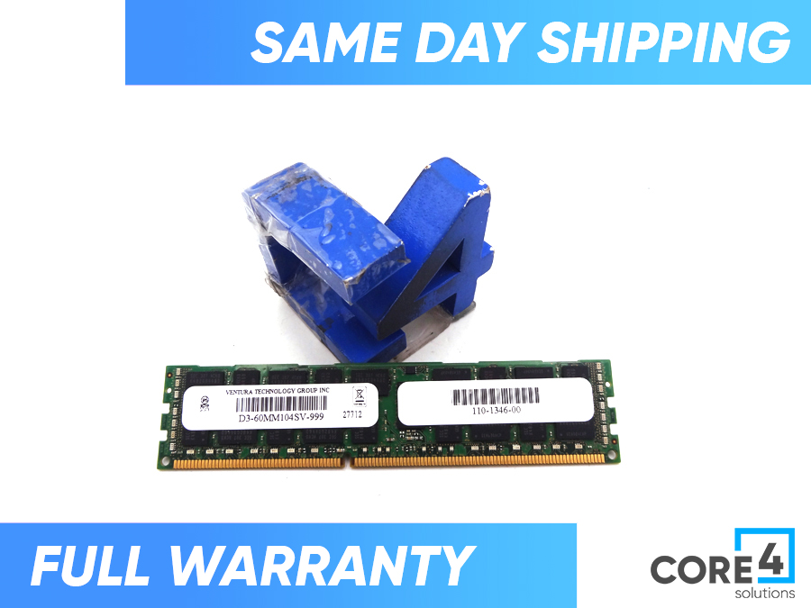 VENTURA D3-60MM104SV-999 8GB PC3-10600R ECC 2Rx4 MEMORY MODULE