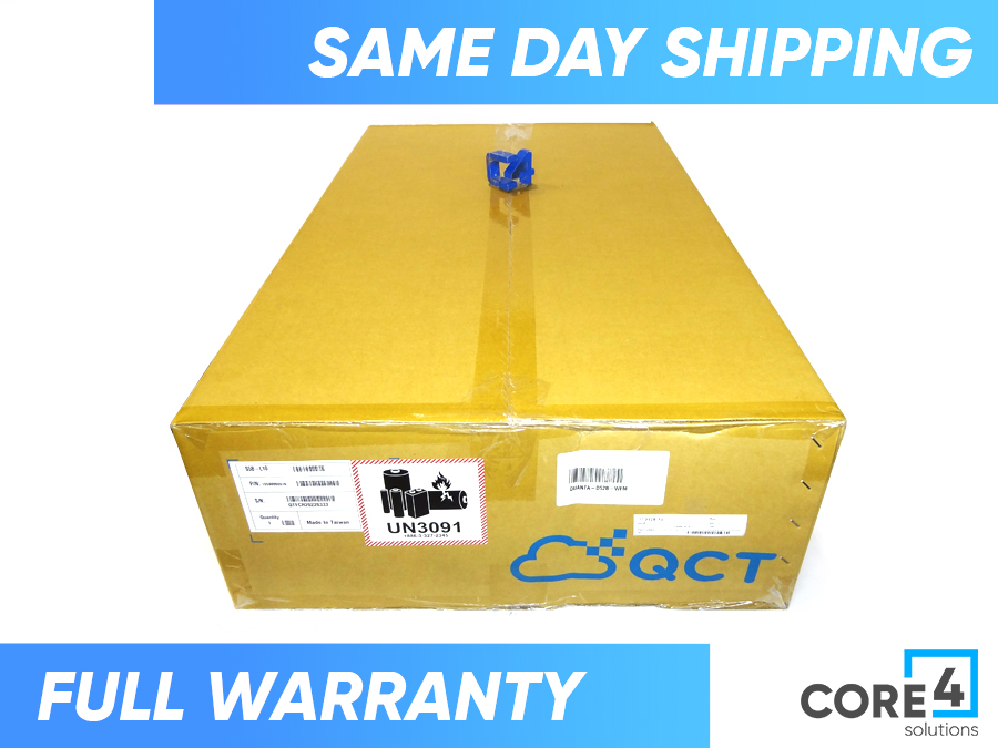 QUANTA D52B-1U 1U DUAL XEON SCALABLE 10x2.5in RACKMOUNT SERVER