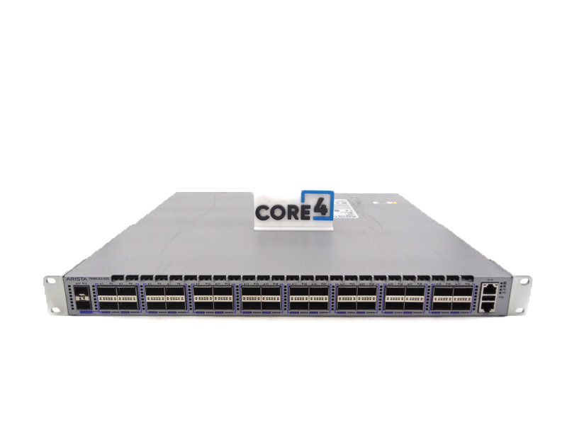 ARISTA DCS-7050CX3-32S-F 7050X3, 32x100GbE QSFP+ & 2xSFP+ switch, F-to-R air, 2x AC
