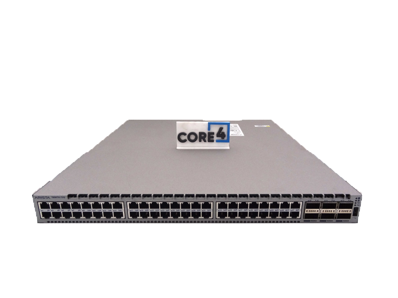 ARISTA DCS-7050TX-72Q-F Arista 48x10GbE (110GBASE-T) & 6x40GbE QSFP+ Switch