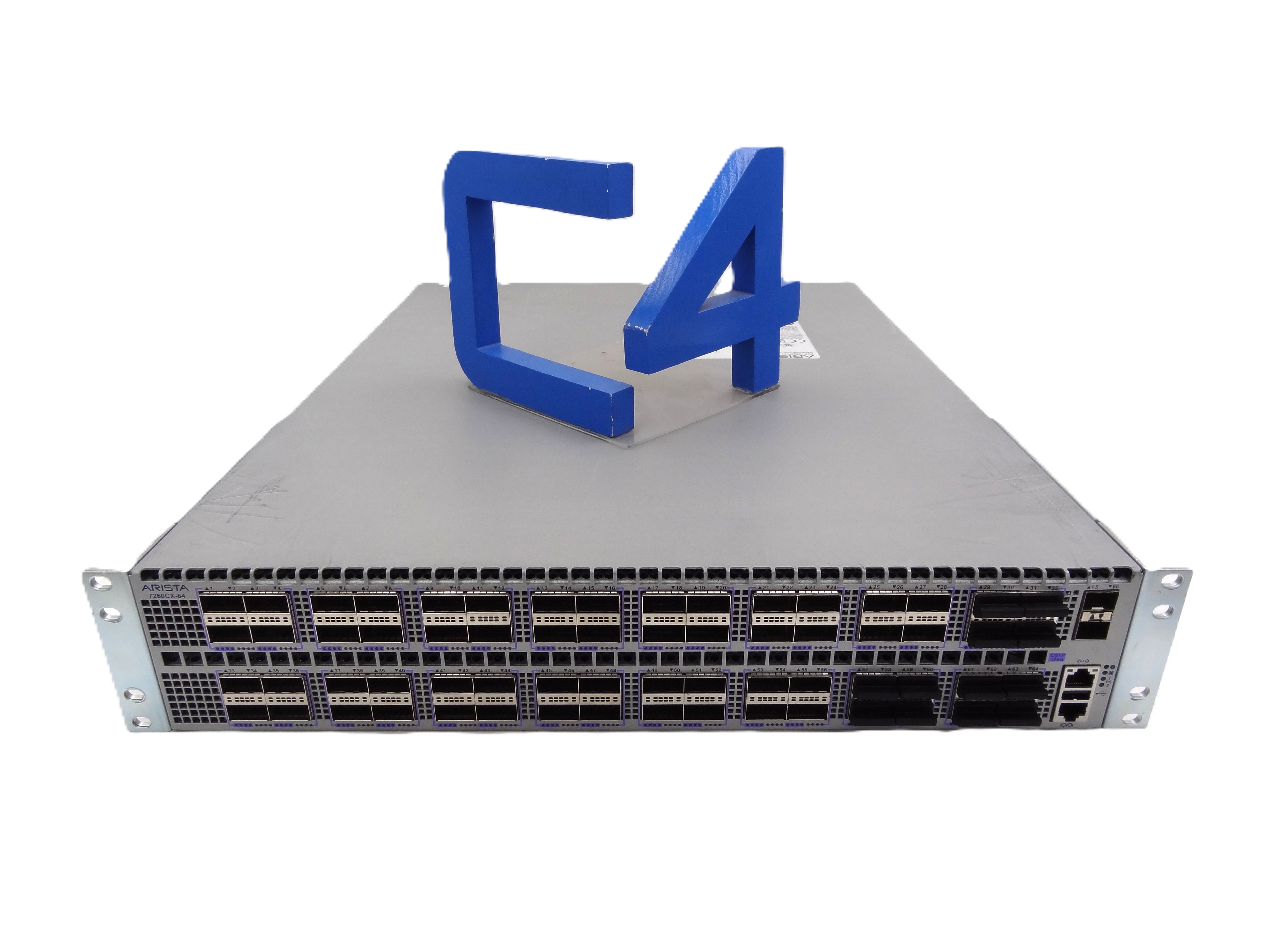 ARISTA DCS-7260CX-64-F Arista 64x100GbE QSFP & 2xSFP+ SWITCH, F-R AIR