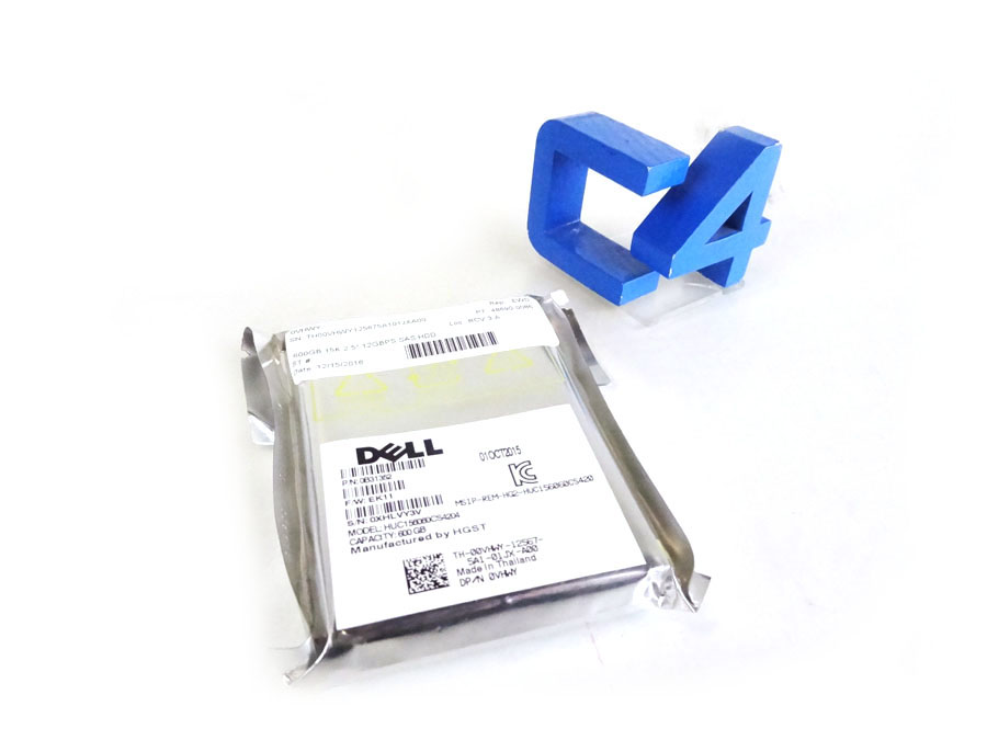DELL 0VHWY 600GB 15K 2.5 12GBPS SAS HDD *New Sealed