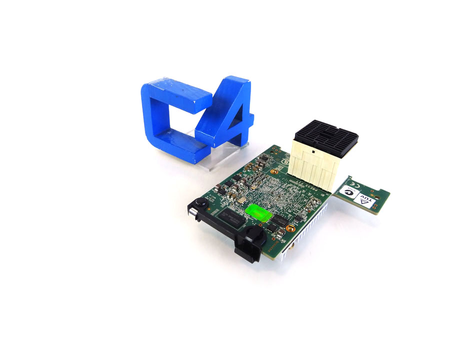 DELL 464RD QLOGIC QME8262-K DUAL PORT 10GB CARD - 342-3629 