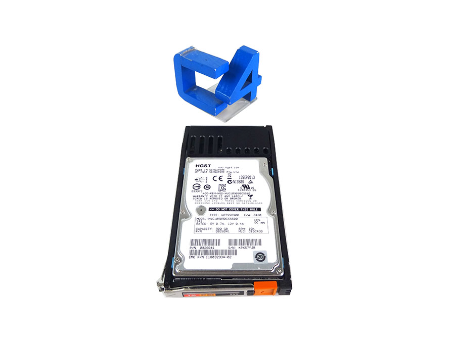 DELL 005050264 900GB 10K 520 BPS 2.5 VMAX SAS HDD - 118032934-02