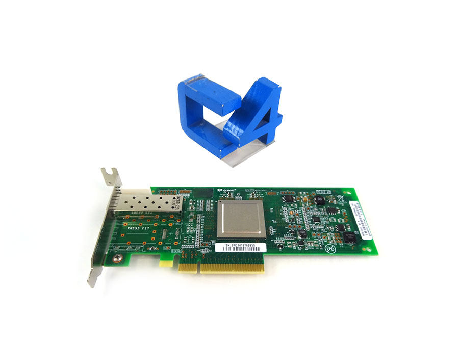 DELL 5VR2M SANBLADE 8GB SINGLE PORT PCI-EXPRESS FIBER CHANNEL HOST BUS ADAPTER WITH STANDARD BRACKET CARD ONLY