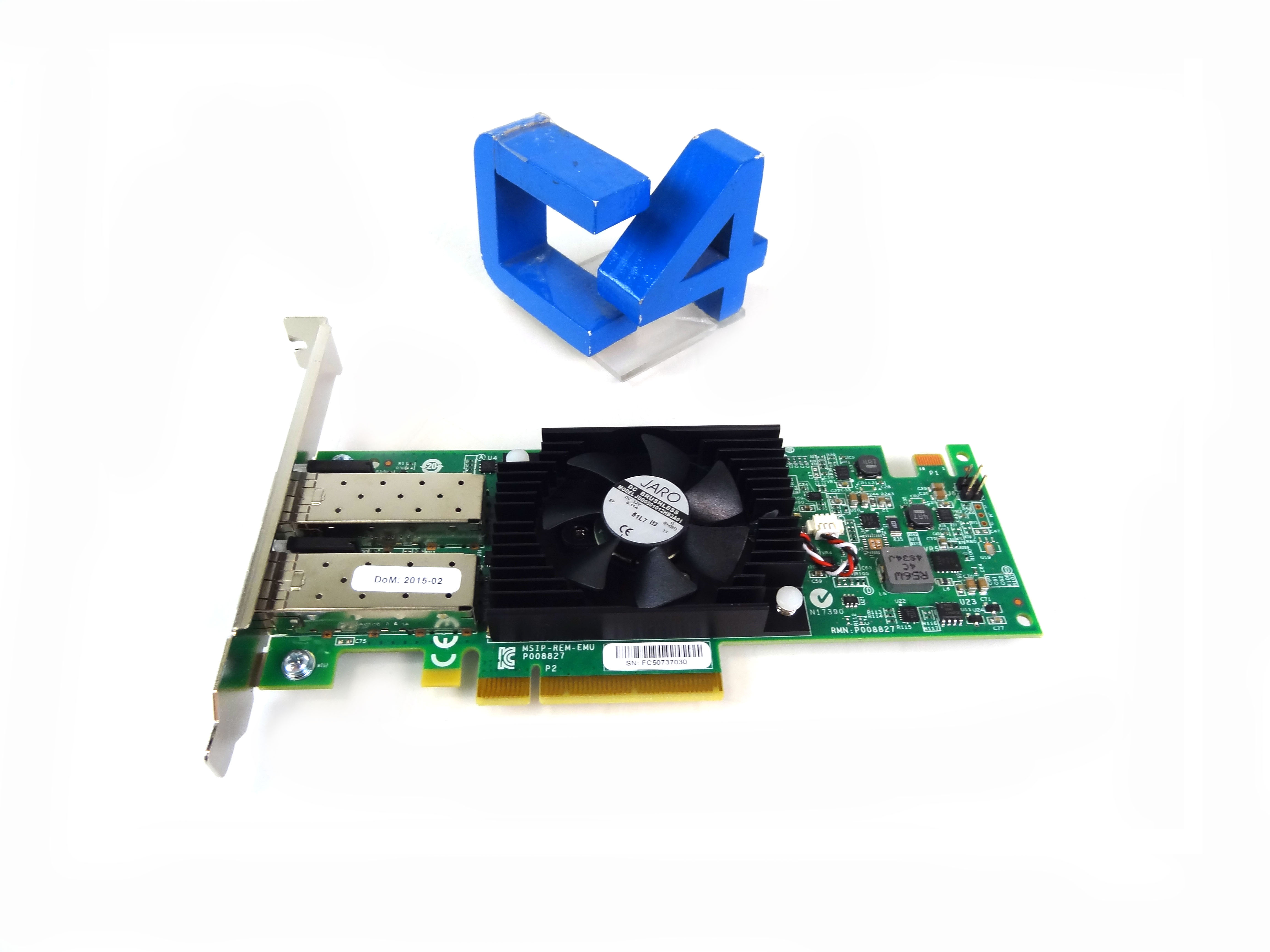 DELL CG7YT EMULEX DUAL PT 10GB SFP+ PCI-E