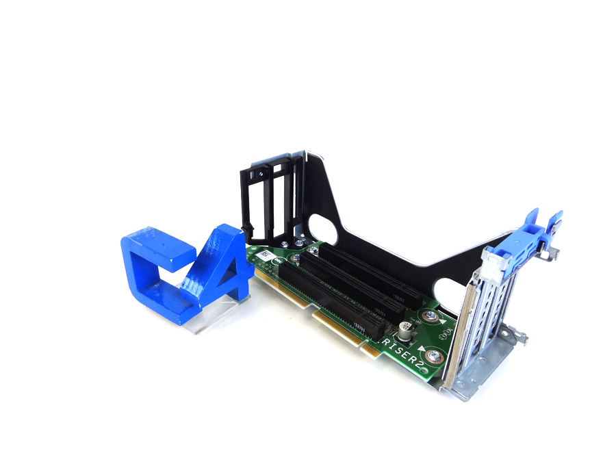 DELL D13MJ #2 3 SLOTS CENTER PCIE RISER CARD FOR POWEREDGE R820