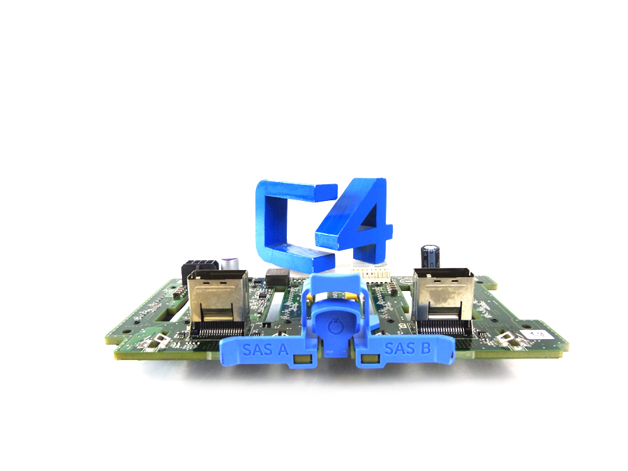 DELL J2C2D 2.5 CHASSIS (8X2.5) BAY 1/2 BACKPLANE BOARD FOR POWEREDGE R720 