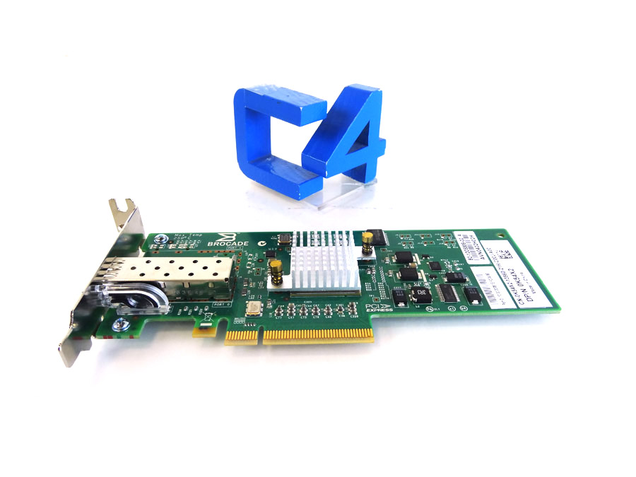 DELL K54X2 BROCADE 815 8GB SINGLE PORT PCI-E FIBRE CHANNEL HOST BUS ADAPTER WITH STANDARD BRACKET CARD ONLY 