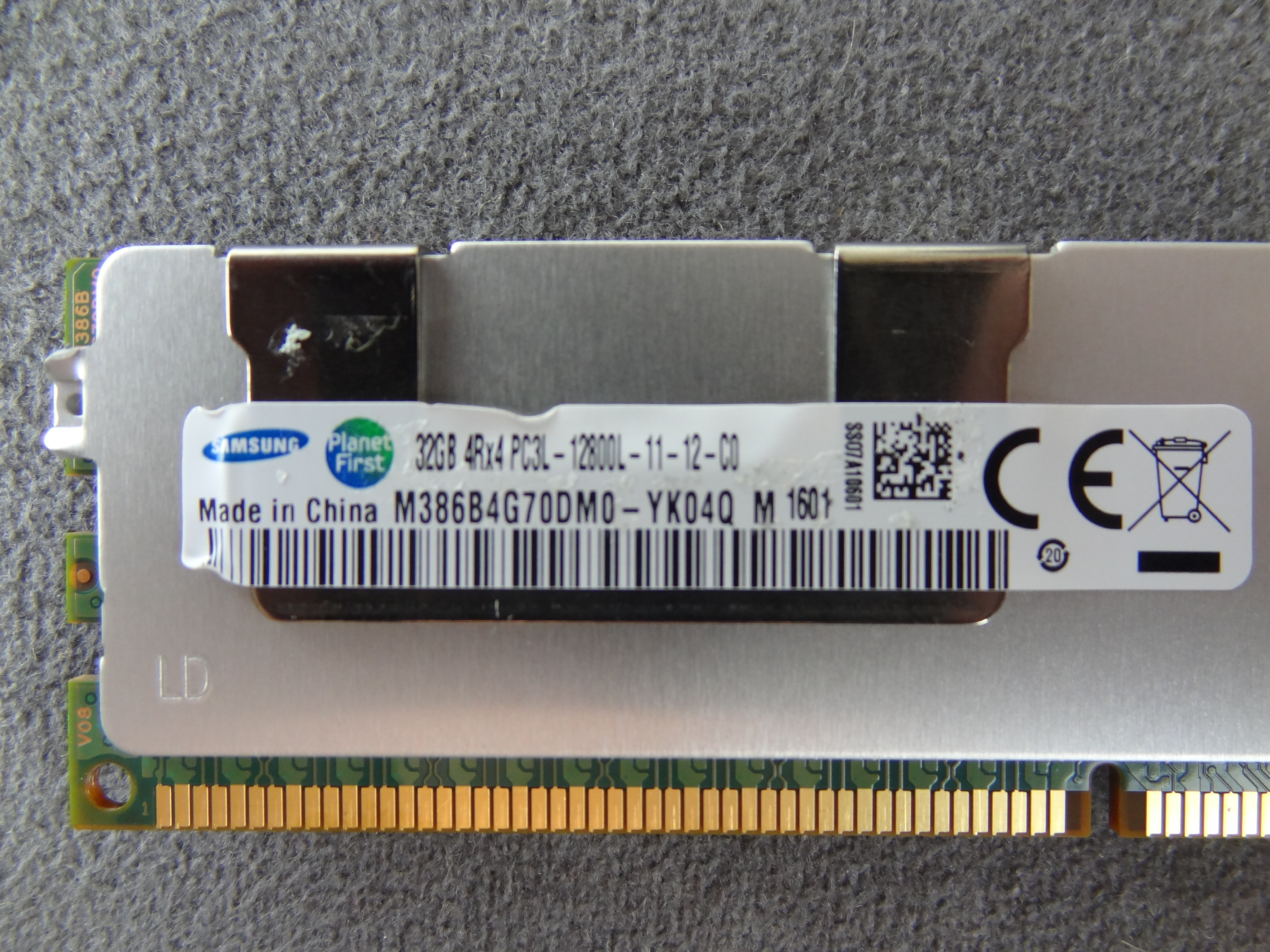 DELL M386B4G70DM0-YK0 32GB PC3L-12800L DDR3-1600 4RX4 ECC - F1G9D