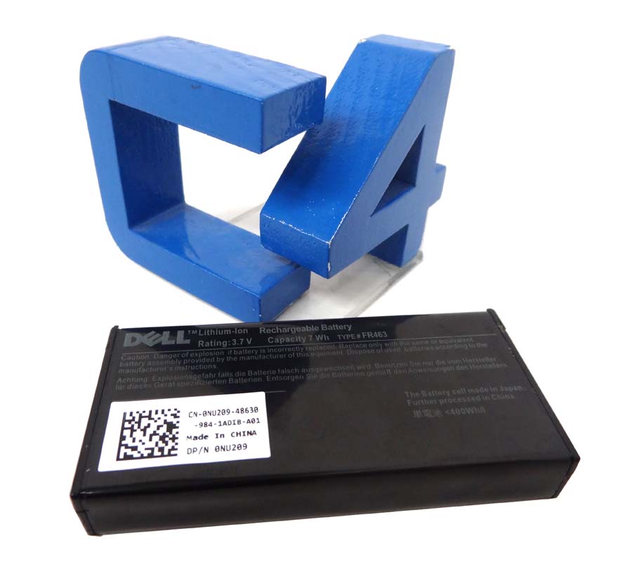 Dell NU209 3.7V 7WH Li-ion battery Perc 5i 6i 312-0448 P9110 U8735 - New in Box