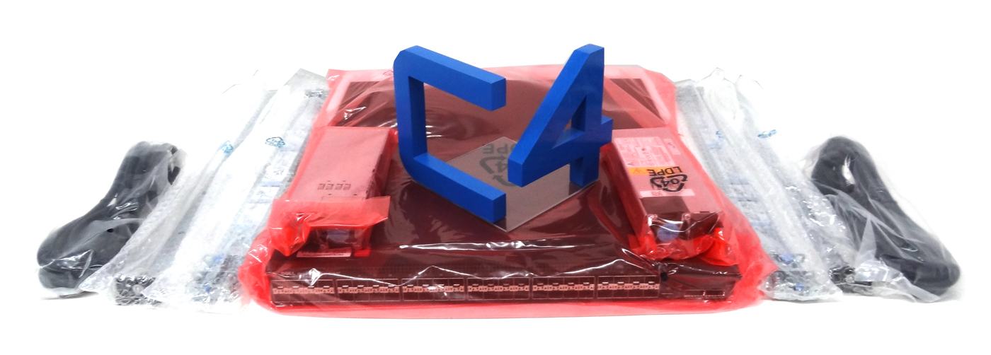 Dell VTWN8 PowerConnect 8164F Switch w/ rack ears - Manuf Refurb