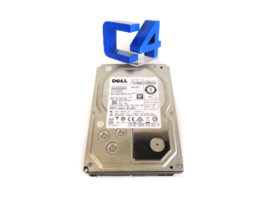 DELL PYM8J 6TB 7.2K NL SAS 3.5 12GBS HDD     