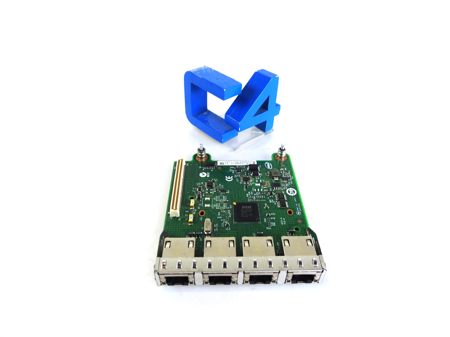 DELL R1XFC NETWORK DAUGHTER CARD INTEL I350-T4 1GBE ( 4 ) QUAD PORT