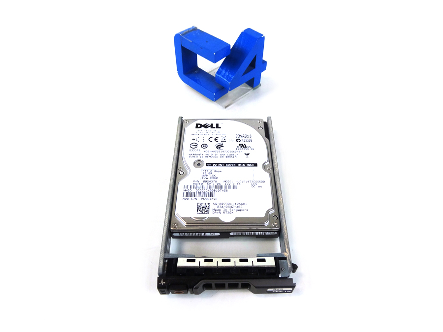 DELL R730K 73GB 15000RPM SAS-6GBITS 2.5INCH HARD DISK DRIVE WITH TRAY