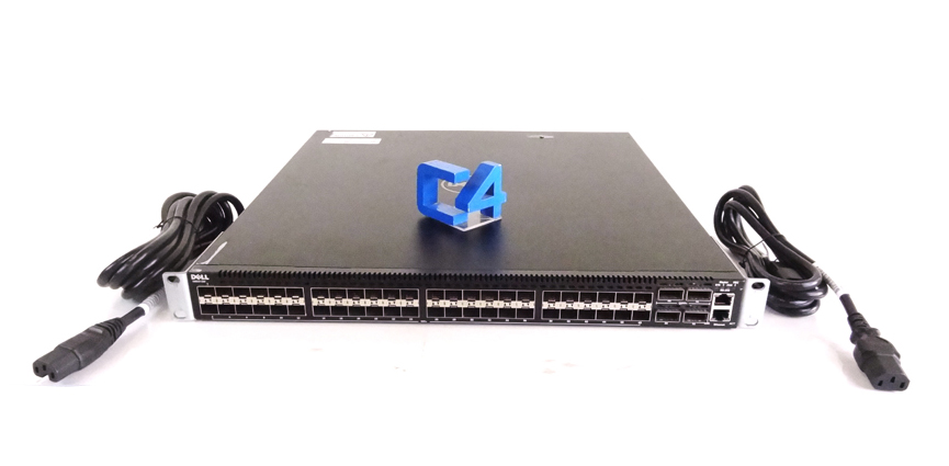 DELL S4810-ON 48X10GBE SWITCH W/ DUAL POWER AND RACK EARS