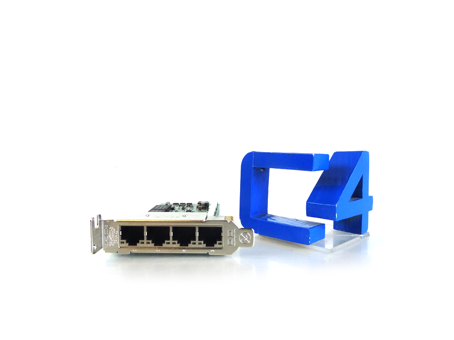 DELL TMGR6 BROADCOM BCM5719 1G QUAD PORT ETHERNET PCI-E 2.0 X4 NETWORK INTERFACE CARD