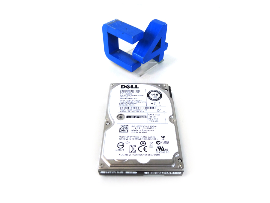 DELL W330K 146GB 15K 2.5 SAS 6GBPS HDD