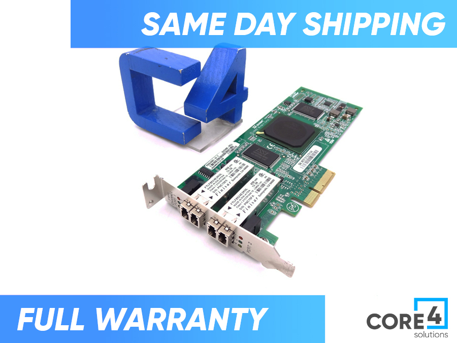 DELL DH226 QLE2462 4GB DUAL PORT FIBRE HBA