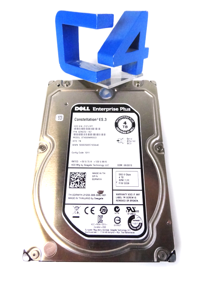 DELL DRMYH EQUALLOGIC 4TB NL SAS DRIVE
