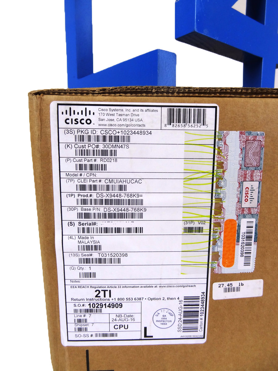 CISCO DS-X9448-768K9 CISCO MDS 9700 48-PORT 16-GBPS FIBE