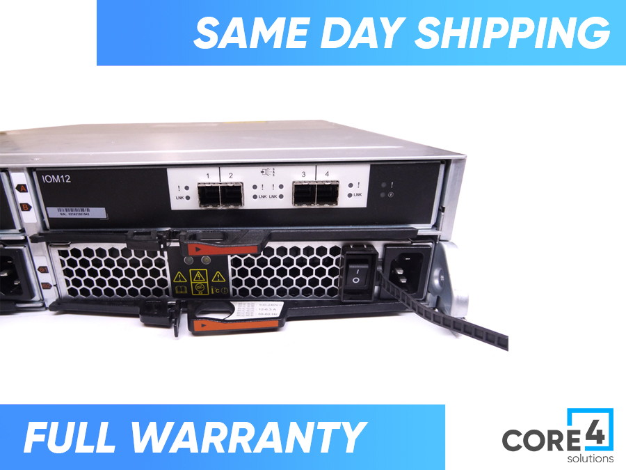 NETAPP X5723A SHELF,EMPTY,2 PSU,913W,MIDPLANE II,DS212C,NO IOM12 