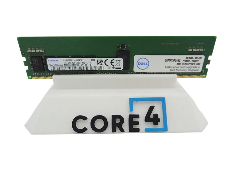 DELL SNPTFYHPC16G 16GB PC4-23400 DDR4 2933MTs 2Rx8 ECC