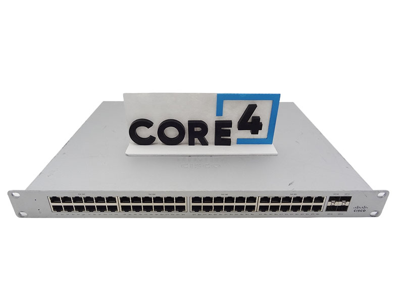 CISCO MS120-48LP-HW Cisco Meraki 48P POE 4 X 1G SFP LAYER 2 SWITCH
