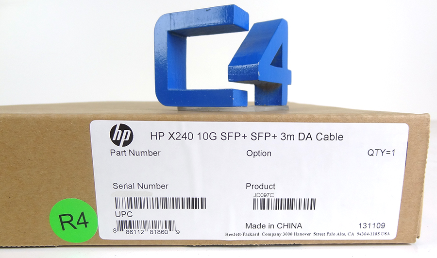 HP JD097C ?HP – 3M (9.84 FT) X240 10G SFP+ SFP+ DIRECT ATTACH CABLE