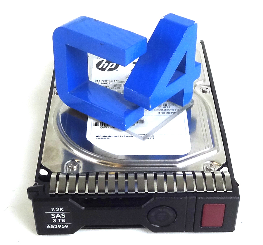 HP 625030-001 3TB 7200RPM 3.5INCH SAS 6GBITS LFF DUAL PORT MIDLINE HOT PLUG HARD DISK DRIVE WITH TRAY