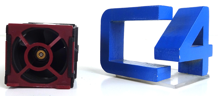 HP 654752-001 DUAL-ROTOR ENHANCED FAN ASSEMBLY FOR PROLIANT DL360 G8