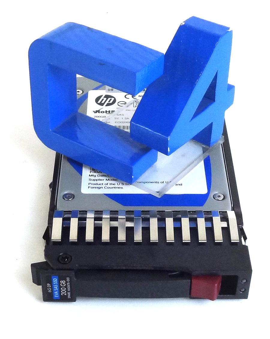 HP 660676-001 HP SSD 200GB SFF EVA M6625 6G SAS