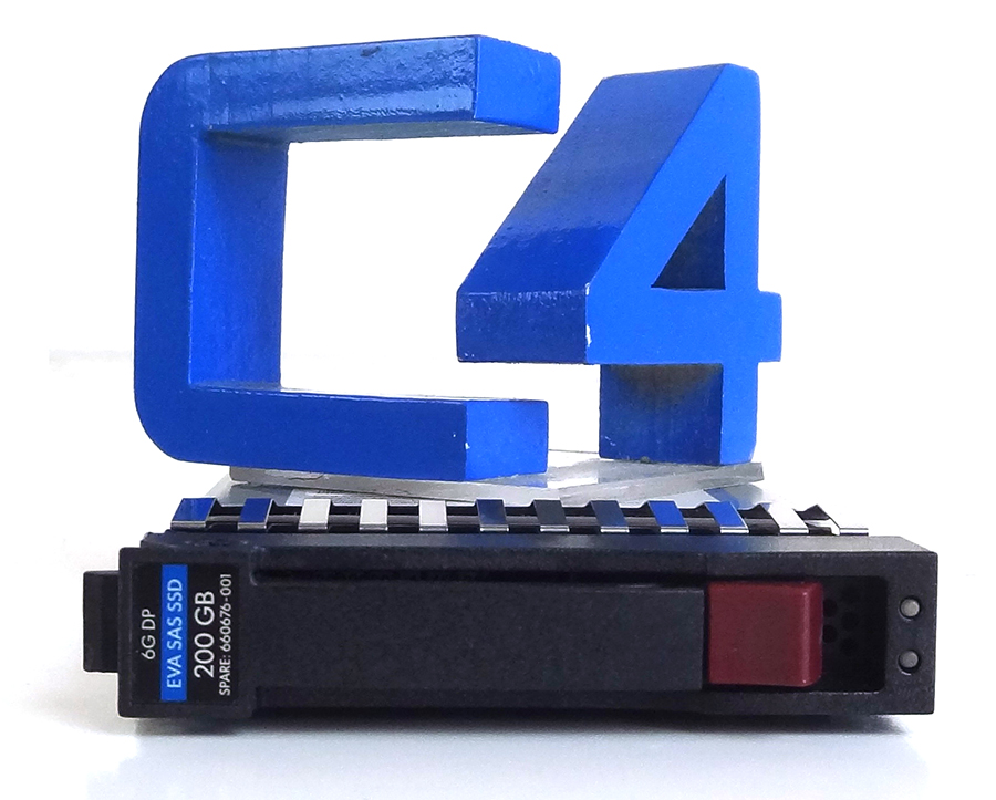 HP 660676-001 HP SSD 200GB SFF EVA M6625 6G SAS