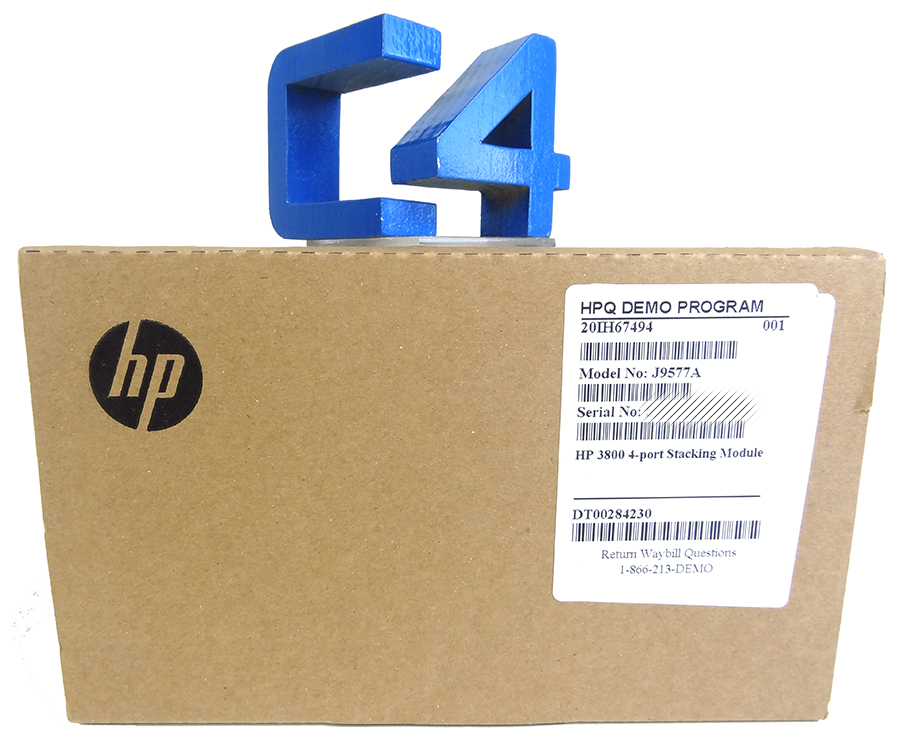 HP J9577A HP E3800 4 PORT STACKING MODULE