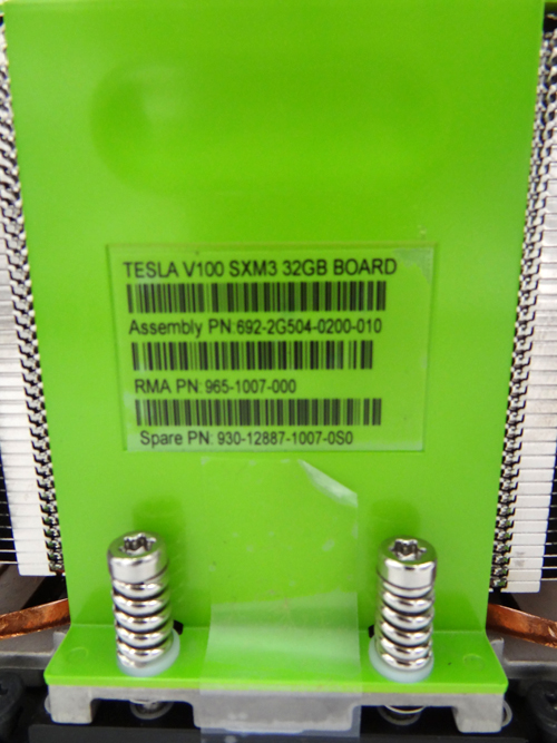 NVIDIA 699-2G504-0200-002 V100 SXM3 32GB NVIDIA GPU